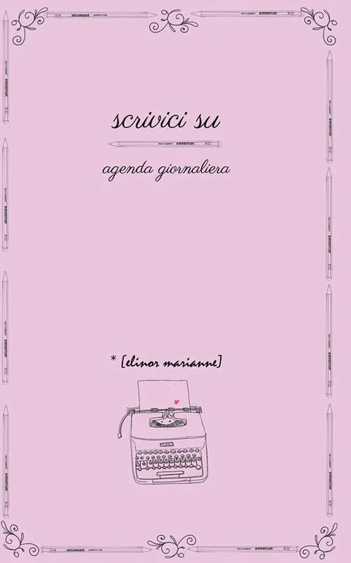 Ultima Occasione Scrivici su. Agenda giornaliera
