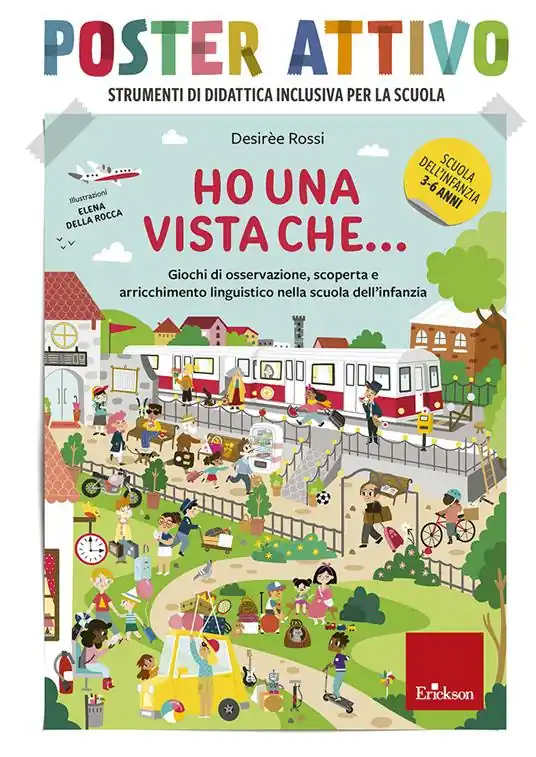 Ho una vista che... Giochi di osservazione, scoperta e arricchimento linguistico nella scuola dell‘infanzia. Poster attivo. Con Poster Direttamente Dal Produttore