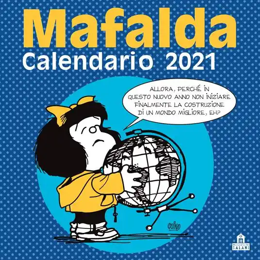 Mafalda. Calendario da parete 2021 Prezzo Scontato