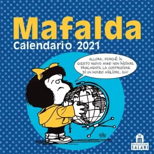 Economico Mafalda. Calendario da tavolo 2021