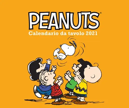 Offerta Del Giorno Peanuts. Calendario da tavolo 2021