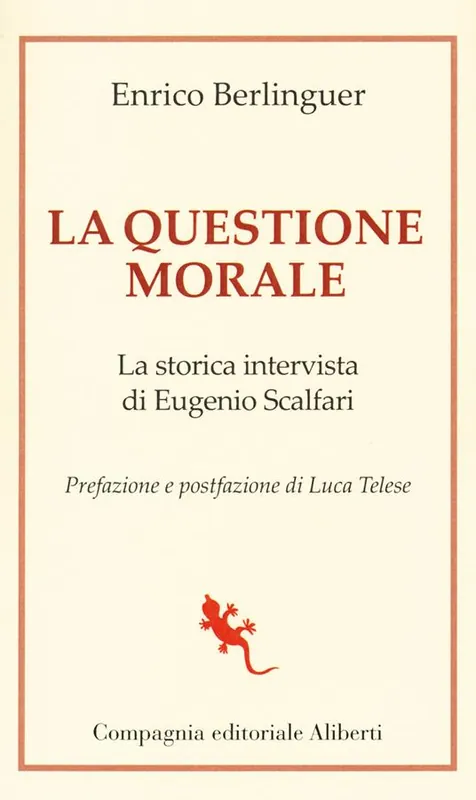 Promo Stagionale La questione morale. La storica intervista di Eugenio Scalfari