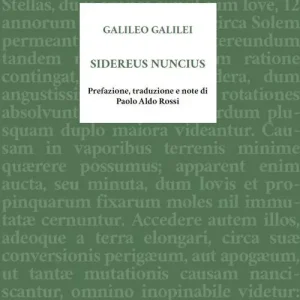 Sidereus nuncius. Testo latino a fronte Professionale