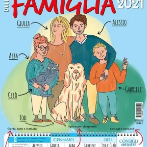 Calendario-agenda della famiglia 2021 Offerta Limitata