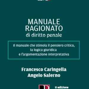 Promo Stagionale Manuale ragionato di diritto penale