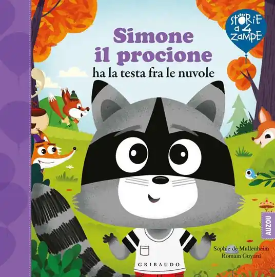 Economico Simone il procione ha la testa fra le nuvole. Ediz. a colori