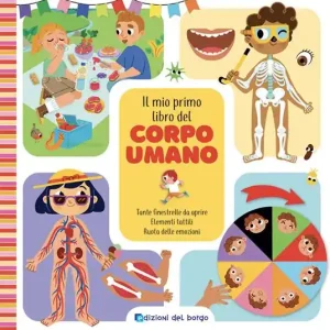 Il mio primo libro del corpo umano. Ediz. a colori Offerta Lampo