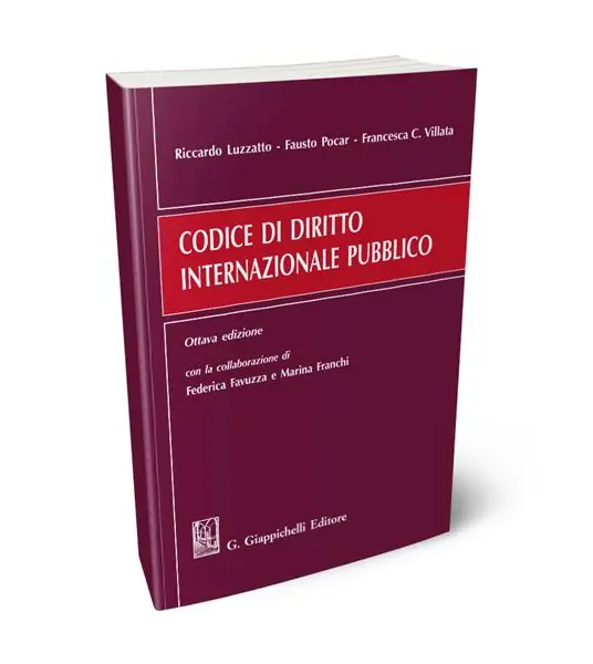 Professionale Codice di diritto internazionale pubblico