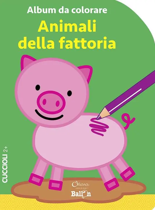 Animali della fattoria. Album da colorare. Ediz. a colori Must-Have