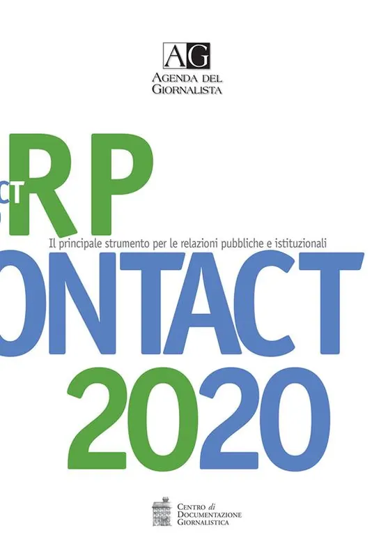 Reso Gratuito Agenda del giornalista 2020. Rp contact. Vol. 2