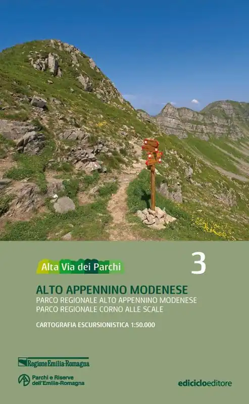 Alta via dei parchi 1 50.000. Nuova ediz.. Vol. 3 Alto Appennino modenese. Parco regionale Alto Appennino modenese. Parco regionale Corno alle Scale Novità