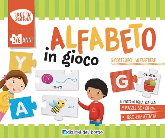 L‘alfabeto in gioco. Ediz. a colori. Con puzzle Ultima Occasione