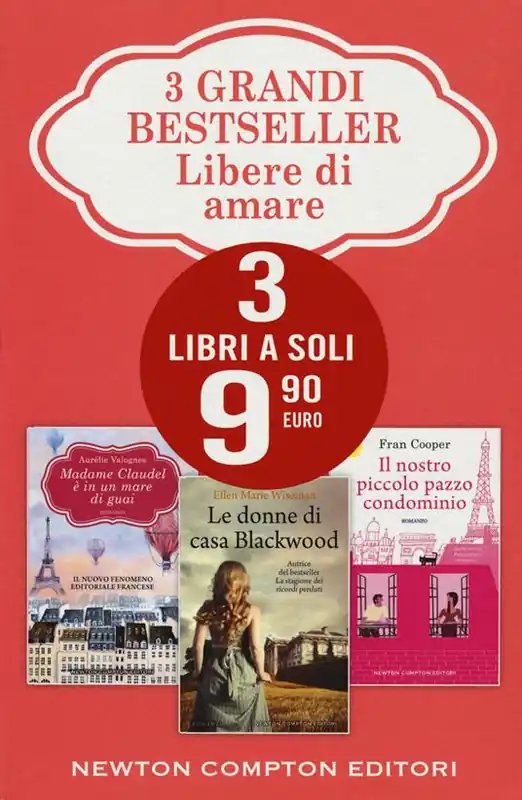 Libere di amare Madame Claudel è in un mare di guai-Le donne di casa Blackwood-Il nostro piccolo pazzo condominio Ultima Occasione