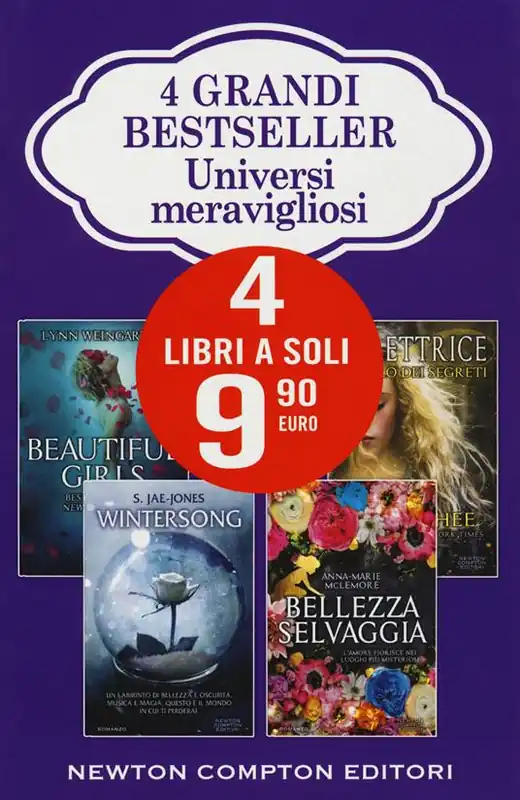 Universi meravigliosi Beautiful girls-Wintersong-Bellezza selvaggia-La lettrice. Il libro dei segreti Sconto