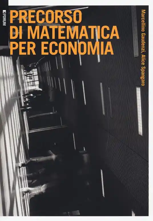 Precorso di matematica per economia Spedizione Espresso