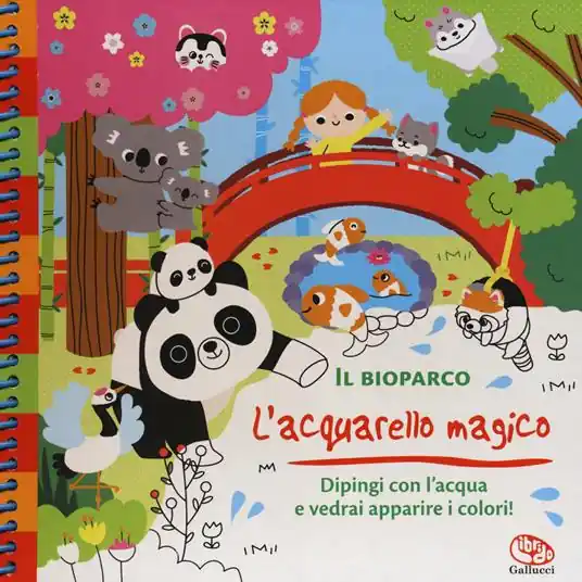 Nuovo Arrivo Il bioparco. L‘acquarello magico. Ediz. a spirale. Con gadget