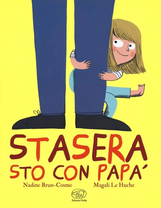 Offerta Lampo Stasera sto con papà. Ediz. a colori