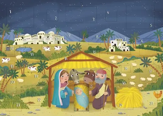 Professionale Storia del Natale. Calendario d‘Avvento
