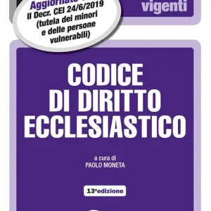 Codice di diritto ecclesiastico Ultimissimo Modello