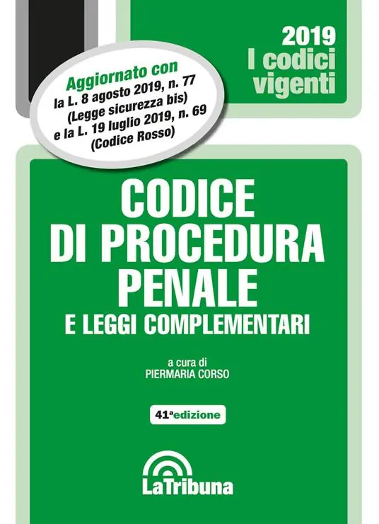 Codice di procedura penale e leggi complementari Compra Adesso