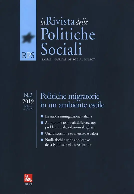 La rivista delle politiche sociali (2019). Vol. 2 Politiche migratorie in un ambiente ostile Pagamento Sicuro