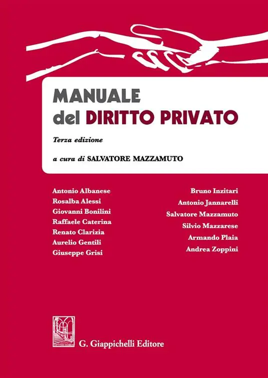 Manuale del diritto privato Novità