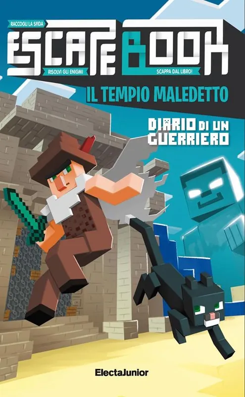 Il tempio maledetto. Diario di un guerriero. Escape book. Ediz. a colori Offerta Lampo