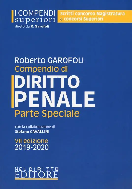 Compra Oggi Stesso Compendio di diritto penale. Parte speciale
