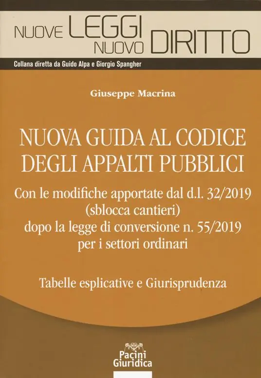 Nuova guida al codice degli appalti pubblici Acquista Ora
