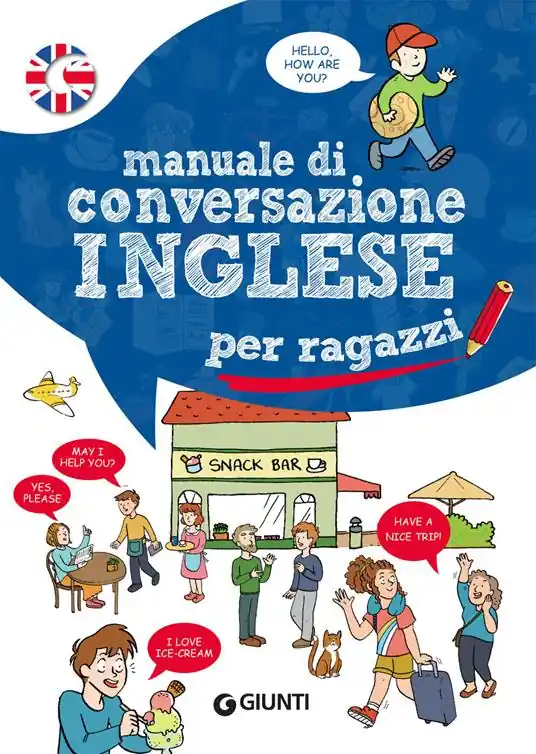 Manuale di conversazione inglese per ragazzi Consegna Rapida