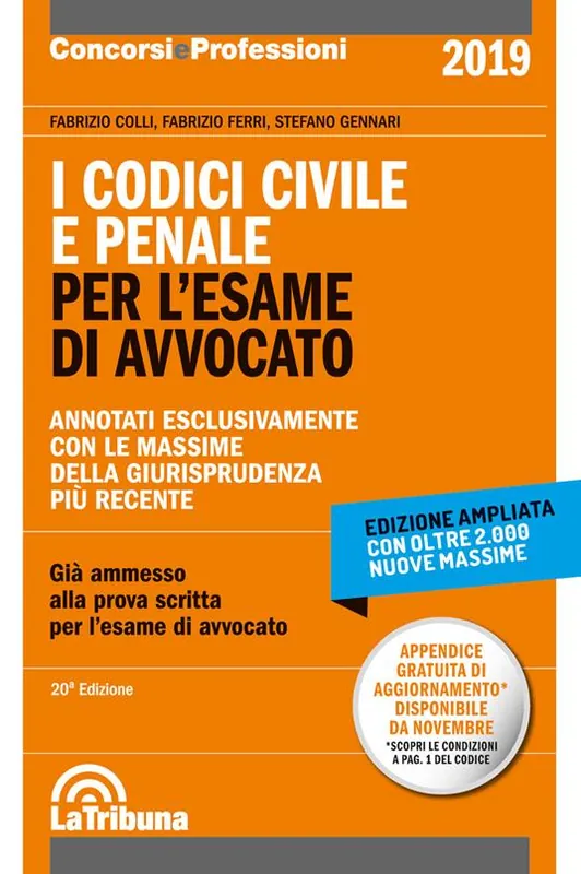 I codici civile e penale. Per l‘esame di avvocato Prezzo Basso