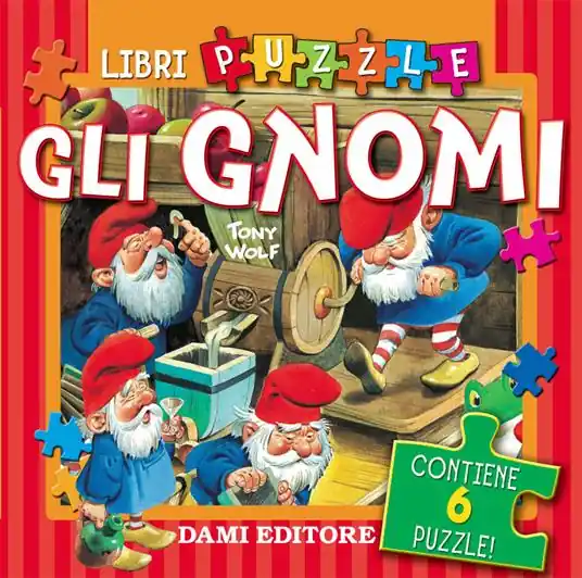 Ultimissimo Modello Gli gnomi. Libro puzzle
