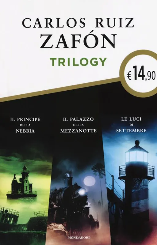 Trilogy Il principe della nebbia-Il palazzo della mezzanotte-Le luci di settembre Novità