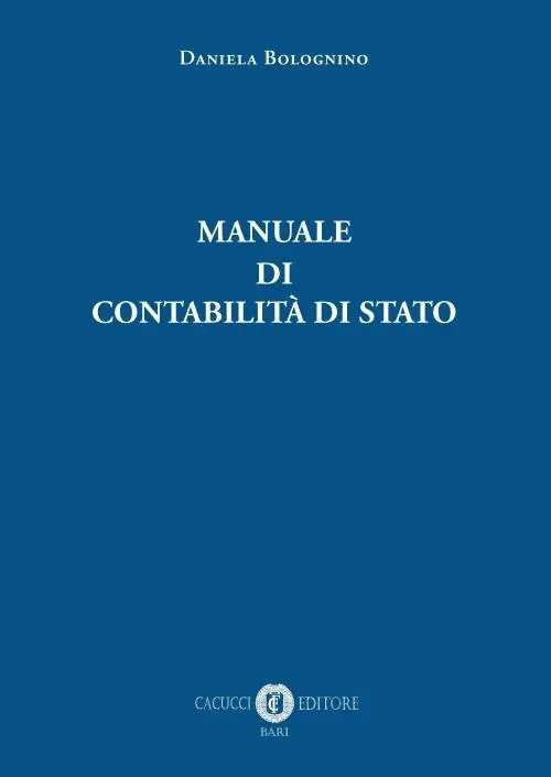 Occasione Manuale di contabilità di Stato