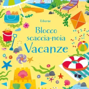 Vacanze. Blocco scaccia-noia Quantità Limitata