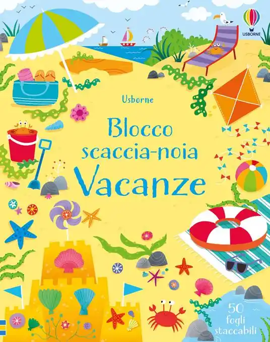 Vacanze. Blocco scaccia-noia Quantità Limitata
