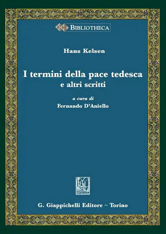 Ultima Occasione I termini della pace tedesca e altri scritti