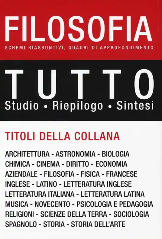 Tutto filosofia Prezzo Ridotto