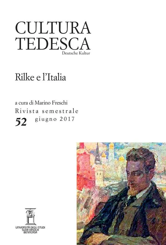 Reso Gratuito Cultura tedesca. Vol. 52 Rilke e l‘Italia