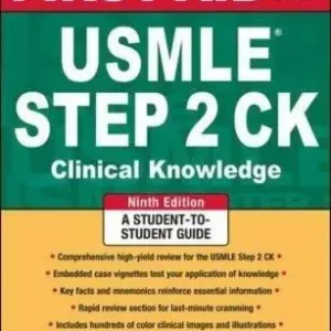 Spedizione Espresso First aid for the USMLE steps ck