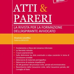 Atti & pareri. Vol. 1 Solo Oggi