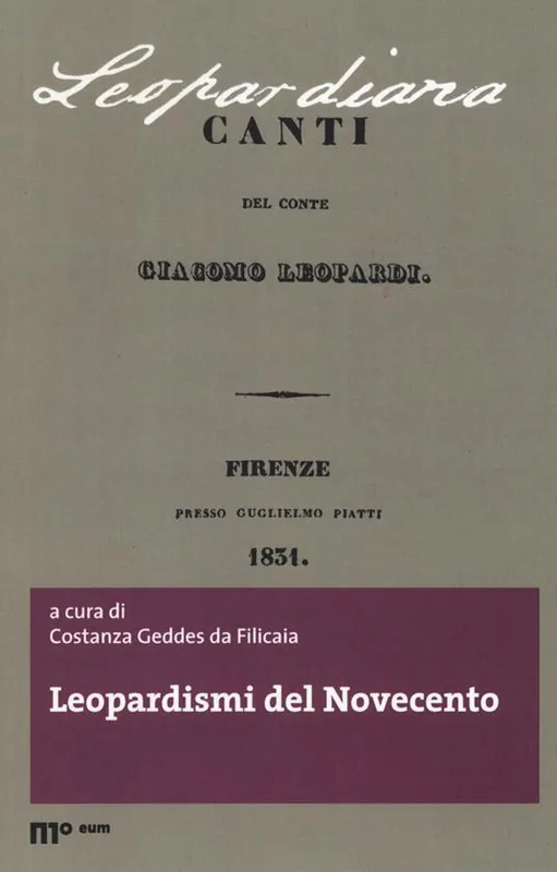 Leopardismi del Novecento Popolare