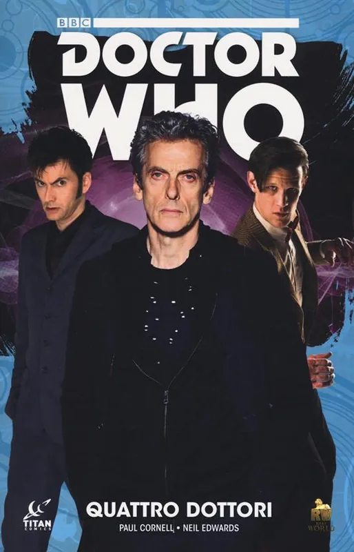 Quattro dottori. Doctor Who Spedito Oggi