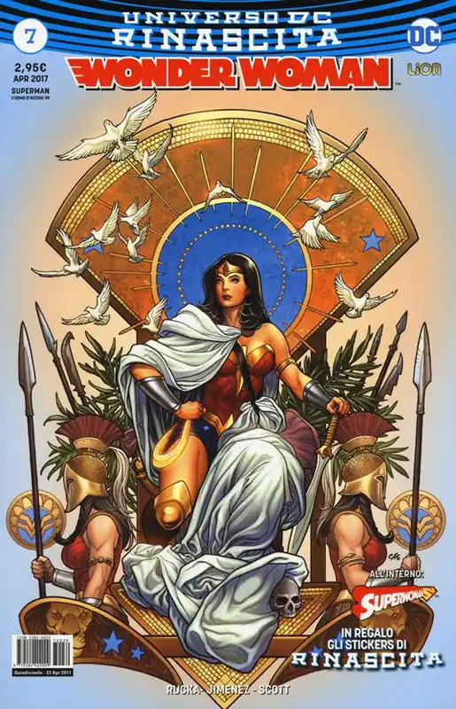 Compra Adesso Rinascita. Wonder Woman. Con Adesivi. Vol. 7