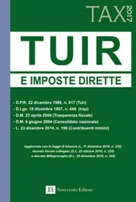 Ultime Pezzi TUIR e imposte dirette 2017