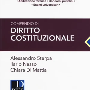 Direttamente Dal Produttore Compendio di diritto costituzionale
