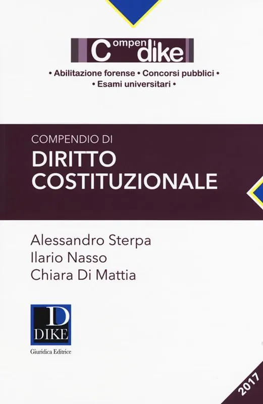 Direttamente Dal Produttore Compendio di diritto costituzionale