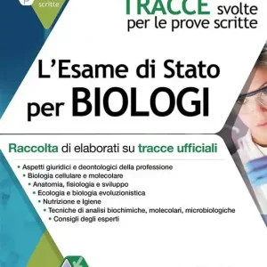 Bestseller Tracce svolte per l‘esame di Stato per biologi. Raccolta di elaborati su tracce ufficiali