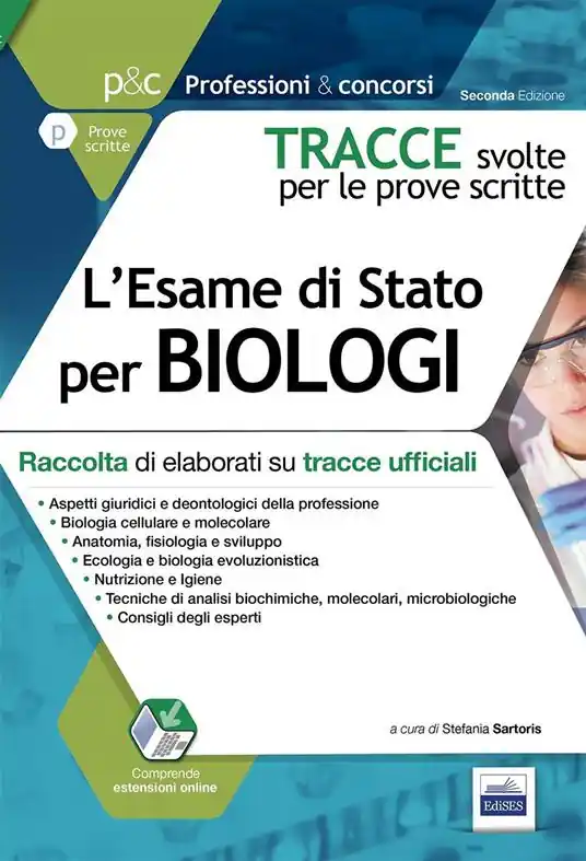 Bestseller Tracce svolte per l‘esame di Stato per biologi. Raccolta di elaborati su tracce ufficiali
