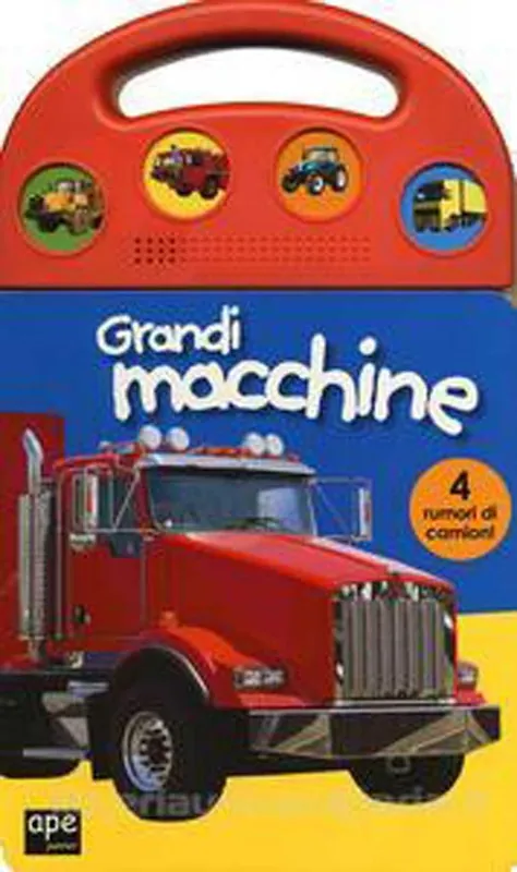 Di Tendenza Grandi macchine. Libro sonoro. Ediz. illustrata